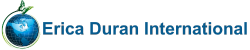 Erica Duran International Logo | 250 x 50