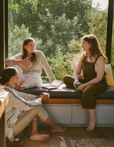 Private community support and peer connection within the Paid For Your Presence® ecosystem.