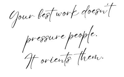 Proximity Without Pressure